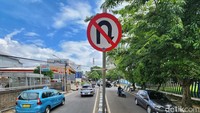 Putaran balik ini akan ditutup permanen bersama 26 putaran balik lain se-DKI Jakarta oleh Dinas Perhubungan.