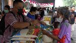 Riuh Pasar Murah di Berbagai Daerah Untuk Kendalikan Inflasi Pangan