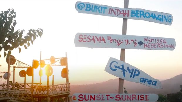Sunset Bukit Bollangi Gowa
