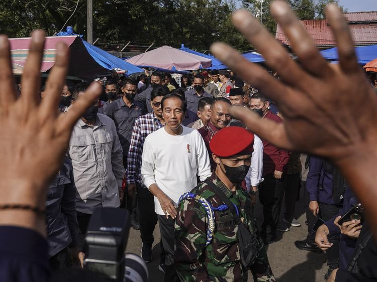 Tiba di Lhokseumawe, Presiden Jokowi Kunjungi Pasar Batuphat