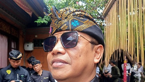 Wakil Ketua DPRD Badung, I Wayan Suyasa, Jumat (10/2/2023). (Agus Eka)