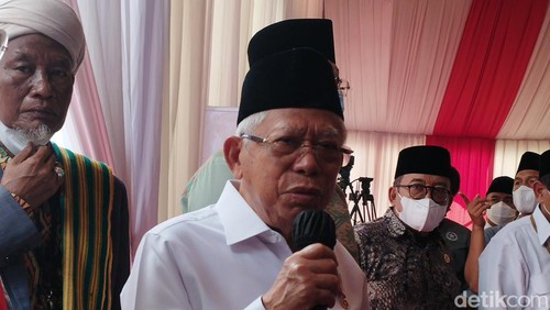 Wapres Maruf Amin (Brigitta Belia/detikcom)