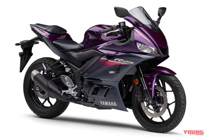 Yamaha YZF-R25 2023 untuk pasar Jepang