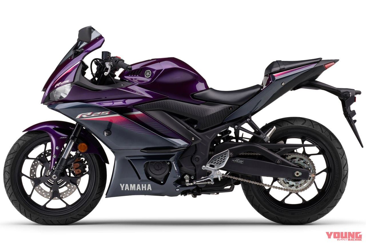 Yamaha YZF-R25 2023 untuk pasar Jepang