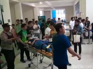 Saat Yolla Yuliana Pingsan Hadapi Mantan Klubnya di GOR Ken Arok Malang