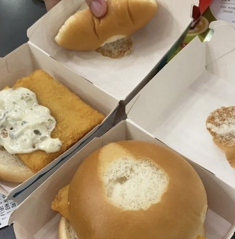 10 Potret Burger hingga Es Krim McDonald's Tak Sesuai Ekspektasi