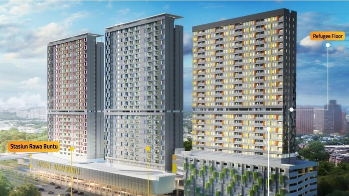 Ada Apartemen Rp 300 Juta Nyambung Stasiun di Tangsel, Minat Beli?