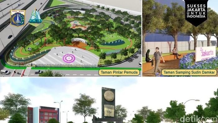 Desain Penataan Kawasan Koridor Jalan Pemuda Jaktim