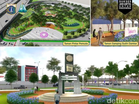 Desain Penataan Kawasan Koridor Jalan Pemuda Jaktim