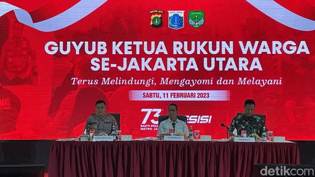 Suasana guyub bersama Ketua RW Se-Jakut