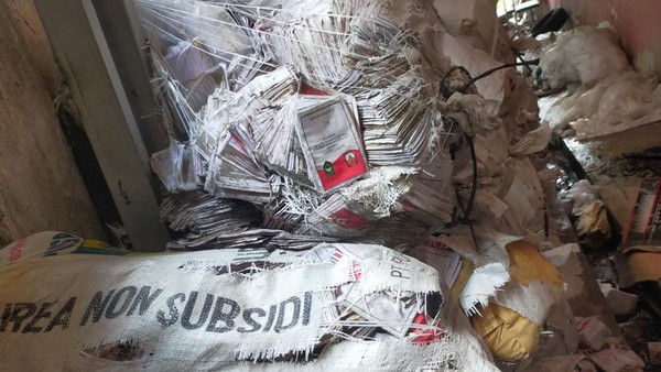 Ini Penampakan Surat Suara Bekas Pemilu Dilelang Rp 3,7 Juta