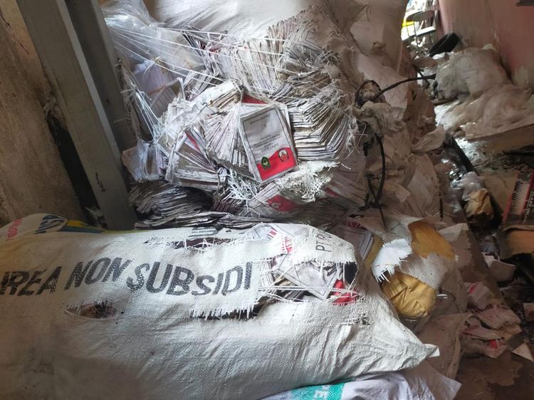 Ini Penampakan Surat Suara Bekas Pemilu Dilelang Rp 3,7 Juta