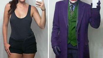 Siapa yang akan menyangka kalau cosplayernya seorang perempuan. Foto: (Bored Panda).