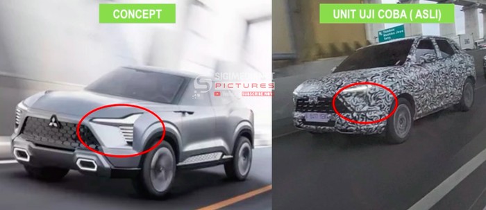 Mitsubishi XFC Concept tertangkap kamera tengah diuji di jalan tol. Mitsubishi XFC Concept tertangkap kamera tengah diuji di jalan tol.