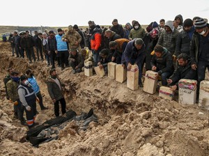 Korban Gempa Turki Mulai Dimakamkan Secara Massal