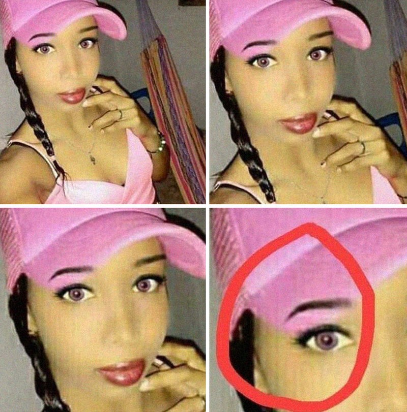 Biasanya seseorang minta diedit fotonya supaya keren, tapi berbeda dengan deretan karya berikut ini. Bukannya keren malah bikin geleng-geleng.