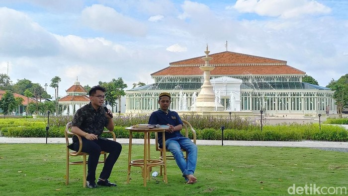 Pracima Tuin Puro Mangkunegaran Solo. Foto diambil Sabtu (11/2/2023).