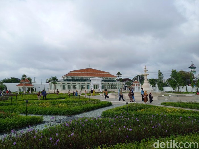 Pracima Tuin Puro Mangkunegaran Solo. Foto diambil Sabtu (11/2/2023).