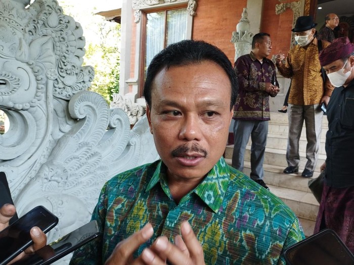 Sekretaris Daerah (Sekda) Provinsi Bali, Dewa Made Indra, di Kantor Gubernur Bali, Sabtu (11/2/2023).