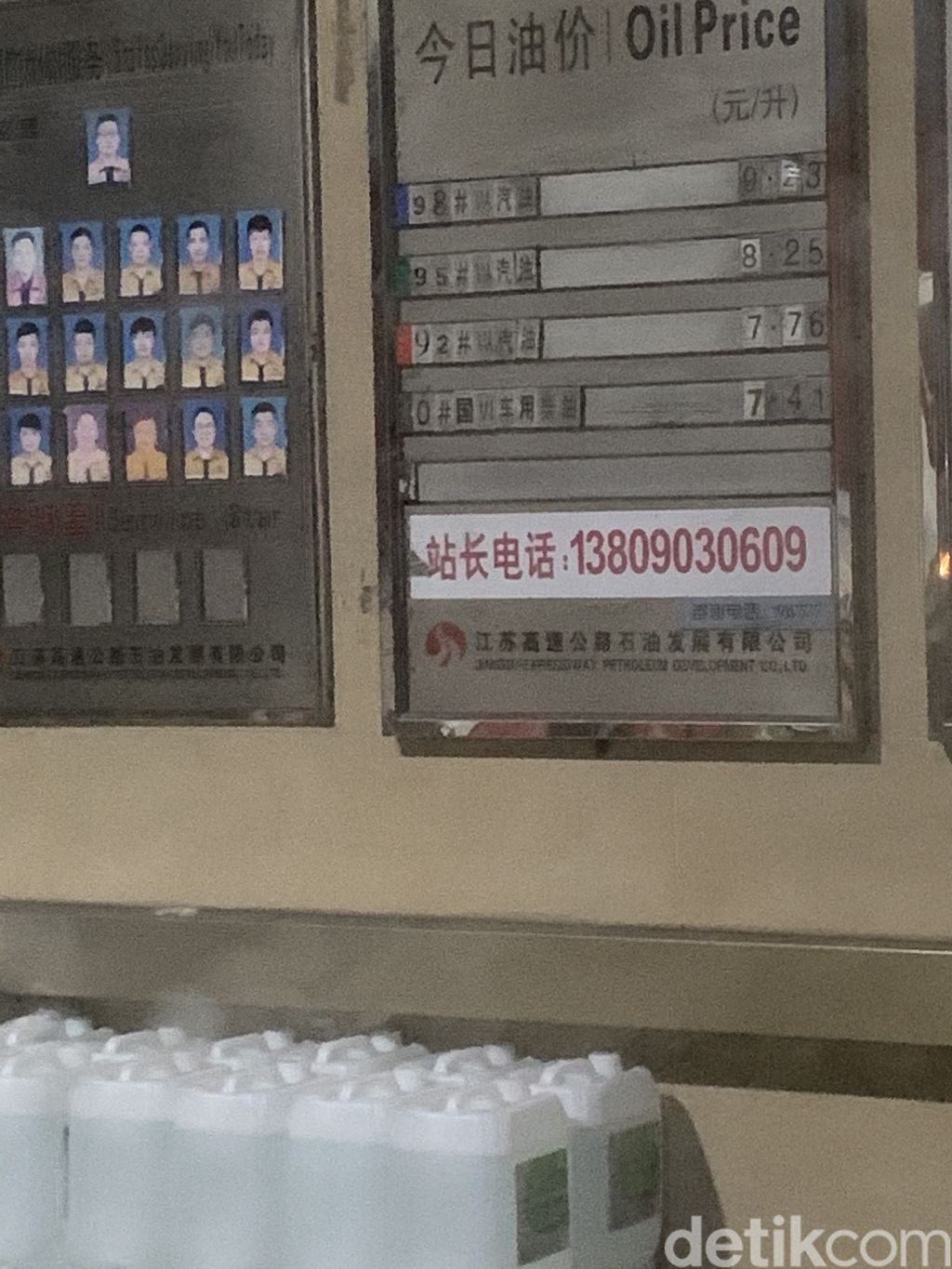 SPBU di China