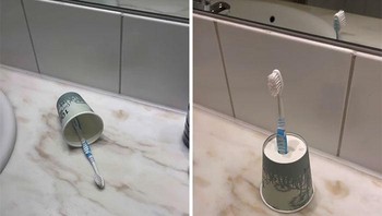 Biar nggak jatuh melulu, coba cara yang satu ini. Foto: TikTok/esthersturrus via Bored Panda