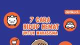 Infografis: 7 Cara Hidup Hemat untuk Mahasiswa