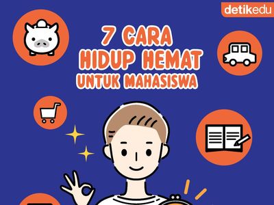 Infografis: 7 Cara Hidup Hemat untuk Mahasiswa