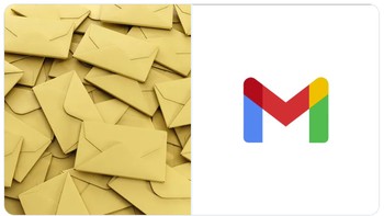 Logo Gmail mengambil bentuk dari amplop surat. Sekarang kita pakai amplop mungkin hanya untuk uang angpao, bukan surat menyurat lagi. Foto: The Cultural Tutor/Twitter