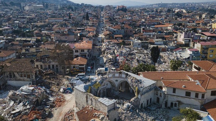 Antakya terdampak gempa Turki