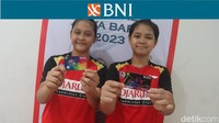 BNI juga memberikan TapCash edisi bulutangkis nasional kepada para pemenang BNI Sirnas A Jawa Barat 2023. Foto: Wisma Putra/detikcom
