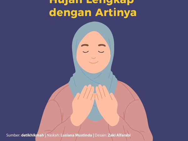 5 Doa Saat Turun Hujan Lengkap dengan Artinya