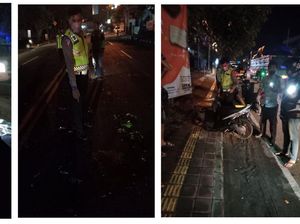 Tabrakan Maut di Denpasar, 2 Pemotor Tewas Akibat Kepala Pecah