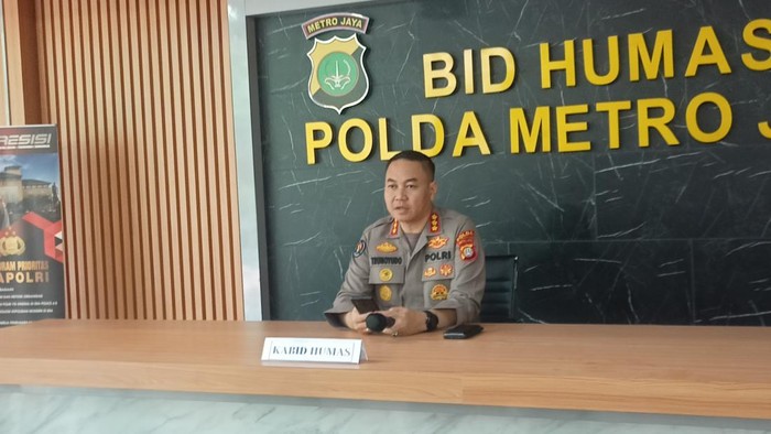 Kabid Humas Polda Metro Jaya Kombes Trunoyudo Wisnu Andiko (Adrial/detikcom)