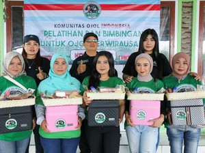 Kajol Indonesia Gelar Pelatihan Wirausaha untuk Ojol di Garut