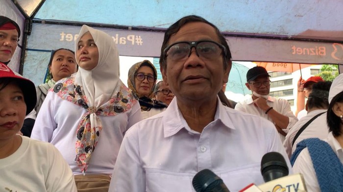 Menko Polhukam Mahfud Md (Anggi/detikcom)