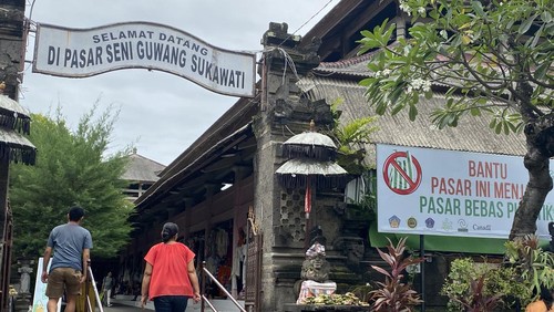 Pasar Seni Guwang Sukawati atau Pasar Sukawati 2 di Gianyar, Bali.