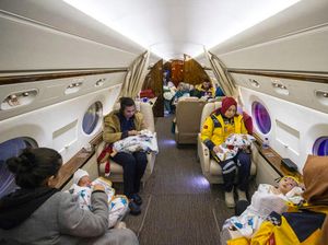 Jet Pribadi Erdogan Dipakai Evakuasi Bayi Korban Gempa Turki