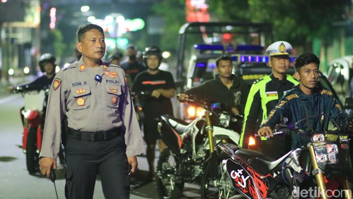 razia knalpot brong di kota blitar