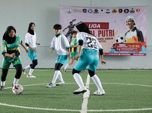 Relawan Ganjar Gelar Kompetisi Futsal Putri untuk Milenial Indramayu