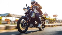 Dilansir dari laman resmi Royal Enfield, Scram 411 mengusung mesin SOHC silinder tunggal berkapasitas 411 cc. Mesin berkompresi rendah, 9,5:1, ini masih menggunakan sistem pendingin udara yang membuat kesan klasiknya kuat. Foto: dok. Royal Enfield India