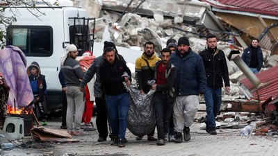 Sedih! Korban Tewas Gempa Turki-Suriah Sudah Lebihi Tsunami Jepang