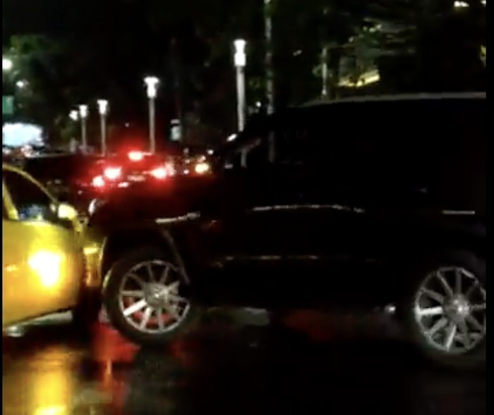Viral sopir Fortuner ngamuk