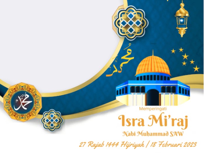 Link twibbon Isra Miraj 2023 sudah bisa dicek sebelum momentum peringatannya nanti. Peringatan Isra Miraj 1444 H jatuh pada 18 Februari 2023 mendatang.