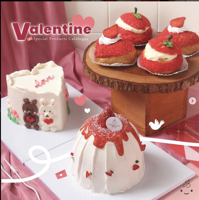 5 Rekomendasi Tempat Beli Kue dan Puding Enak Buat Valentine