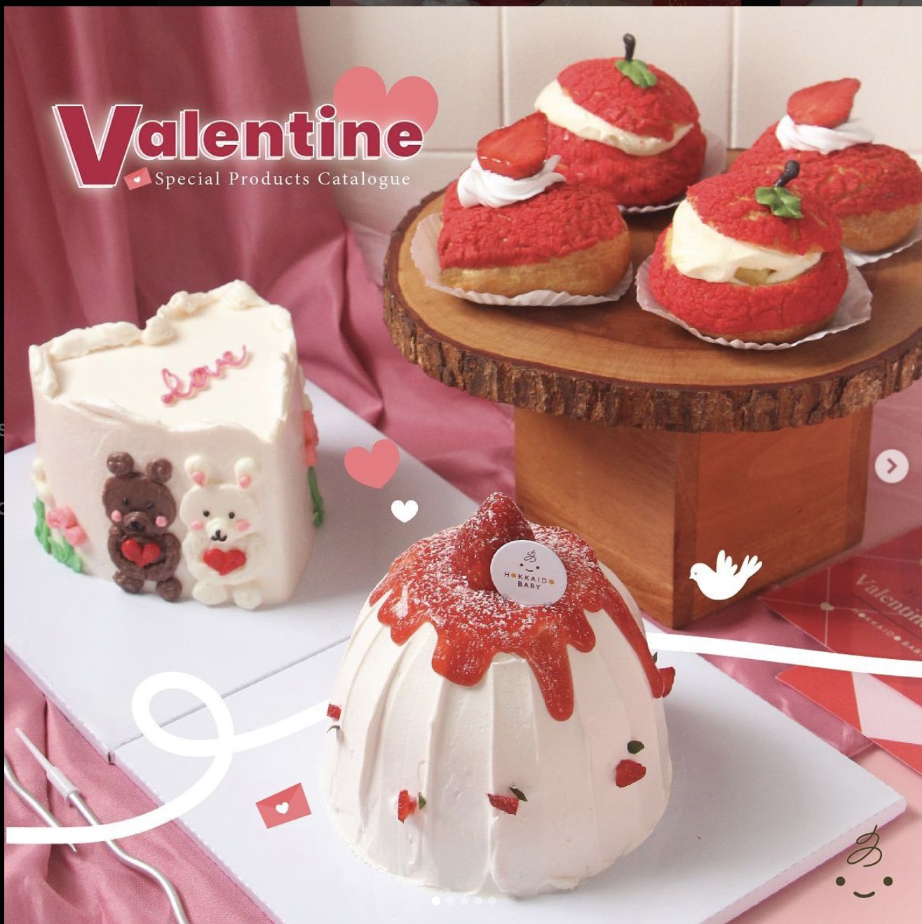 5 Rekomendasi Tempat Beli Kue dan Puding Enak Buat Valentine