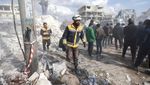 Aksi Relawan White Helmets, Ujung Tombak SAR Korban Gempa di Suriah