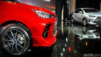Toyota belum mengungkap berapa harga dari All New Agya ini. Pengumuman akan dilakukan secara terpisah. Barang yang dipamerkan merupakan model prototipe sebelum diproduksi. Jadi berpotensi mengalami perubahan. Foto: Ridwan Arifin