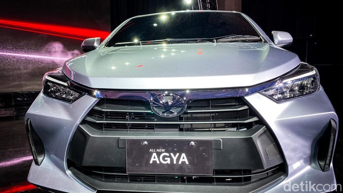All New Agya diperkenalkan di Indonesia, Senin (13/2/2023).