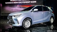 Ini All New Agya varian Low Cost Green Car (LCGC) tampilannya lebih sporty. Foto: Ridwan Arifin