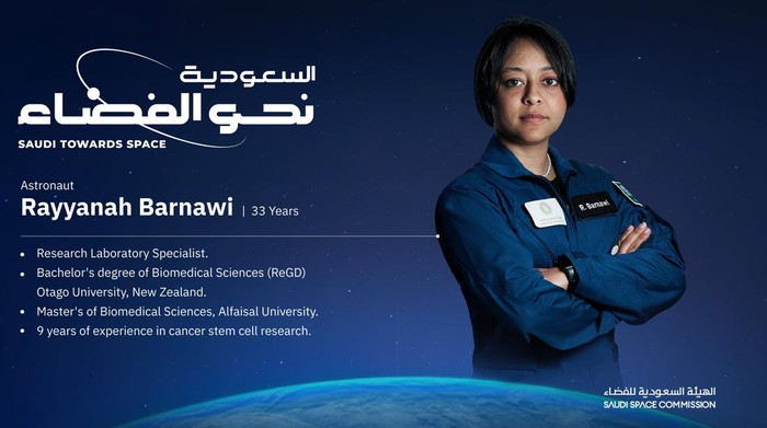 Astronaut Wanita Muslim Rayyanah Barnawi